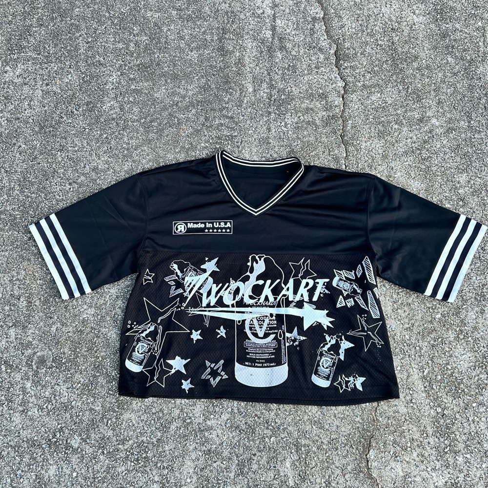 *USED* DEADART ‘WOCKHARDT’ Cropped Jersey